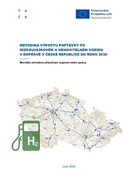 Metodika výpočtu poptávky po nízkouhlíkovém a obnovitelném vodíku v dopravě v České republice do roku 2030
